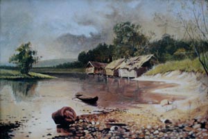 Забытая мельница. А. Киселев (копия 30х40 Н.Резник)