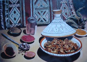 Натюрморт с грибами, открытка 30х400,0 копия,&nbsp; Н.Резник