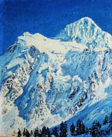 Горы (20х30  &nbsp;Н. Резник)