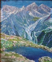 Горы (20х30  &nbsp;Н. Резник)