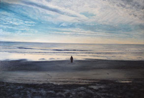 На берегу океана. 35х50. Н.Резник
