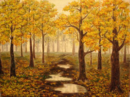 Осень. 30х40, Н.Резник