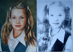 Портреты с оригиналом